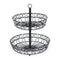 Wire Fruit Basket - Black